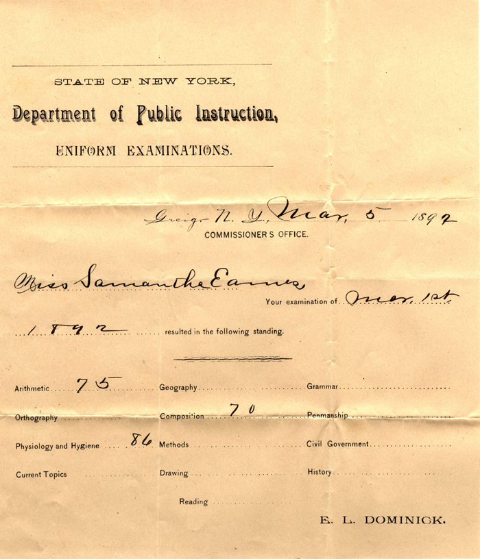 new york uniform exam eames dominick mar 5 1892
