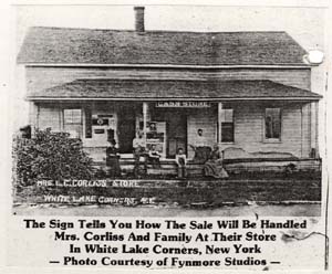 corliss cash store white lake 1912