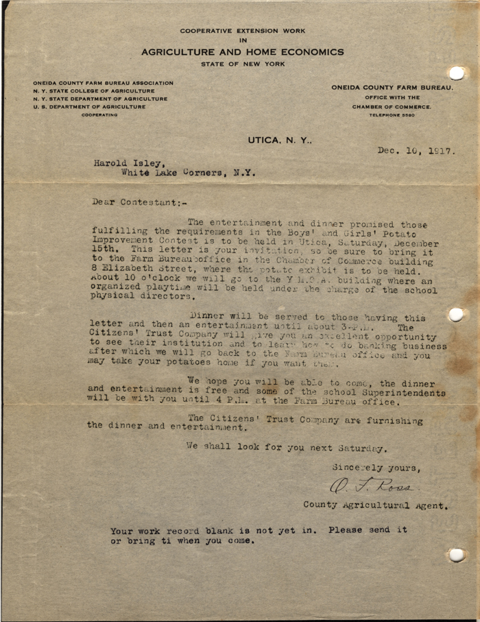 oneida county potato improvement contest letter 1917 003