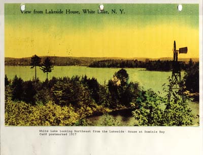 lakeside house view white lake dominie bay 1917