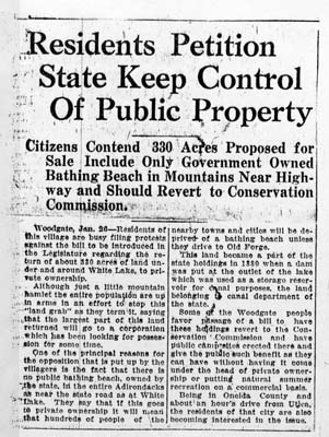 white lake land title dispute residents petition state keep control of public property 1926