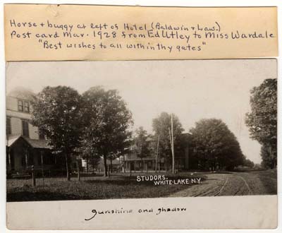 ed utley postcard to miss wardale march 15 1928 front