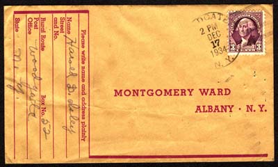 isley harold d envelope postmarked december 17 1934