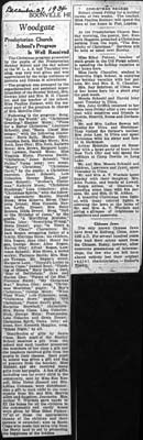 woodgate news december 27 1934