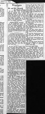 woodgate news july 12 1934