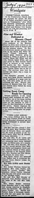 woodgate news july 5 1934