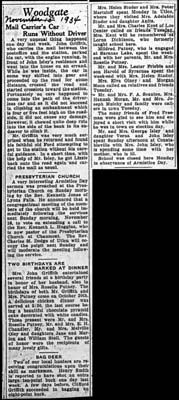 woodgate news november 15 1934