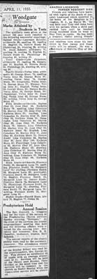 woodgate news april 11 1935