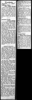 woodgate news august 1 1935