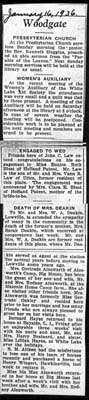 woodgate news january 16 1936