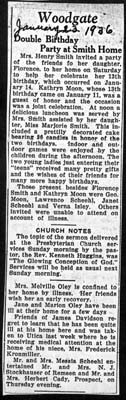 woodgate news january 23 1936