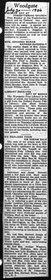 woodgate news july 30 1936