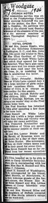 woodgate news july 9 1936