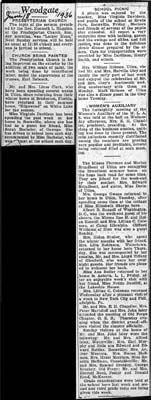 woodgate news june 18 1936
