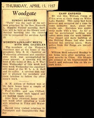 woodgate news april 15 1937