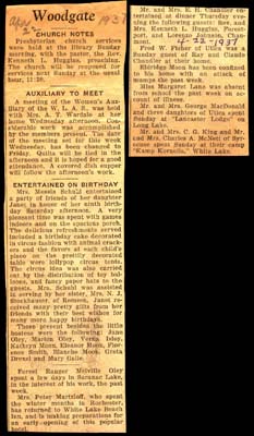 woodgate news april 22 1937