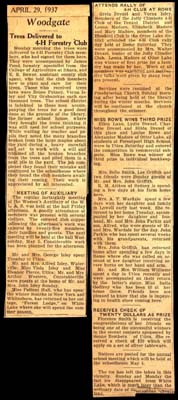 woodgate news april 29 1937