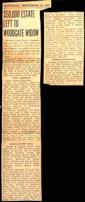 estate and death beneficiary notices september 24 1938