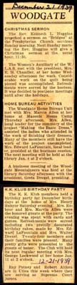 woodgate news december 21 1939