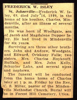 isley frederick w son of jacob and magdalene dupper isley obit july 16 1940 001