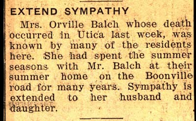 mrs orville balch dies march 1940