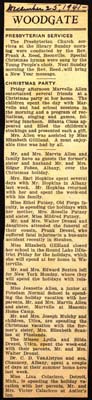 woodgate news december 25 1941