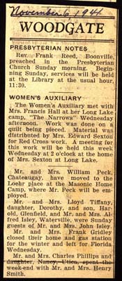 woodgate news november 6 1941