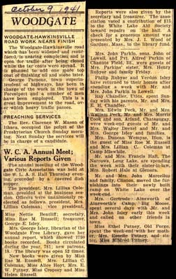 woodgate news october 9 1941