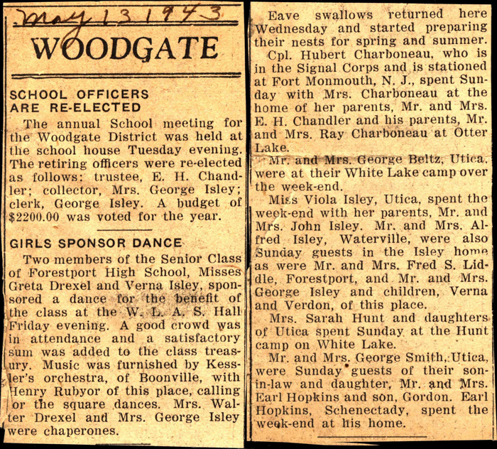 woodgate news may 13 1943