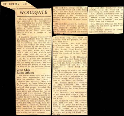 woodgate news october 7 1943