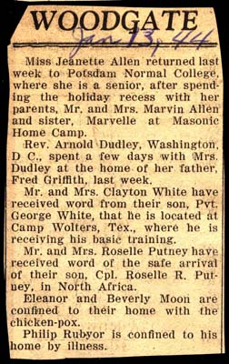 woodgate news january 13 1944