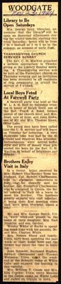 woodgate news november 23 1944