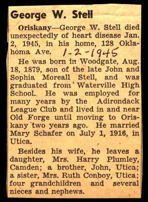 stell george w husband of mary schafer obit january 2 1945 001