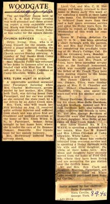 woodgate news august 9 1945
