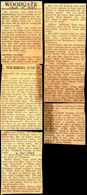 woodgate news june 21 1945