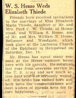 hesse william s weds thiede elizabeth marie december 14 1946