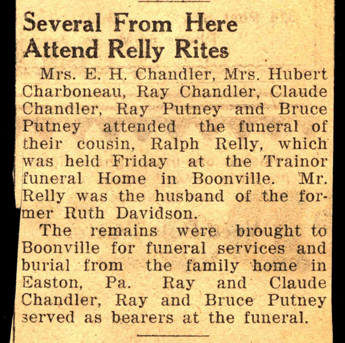 several attend rites for ralph relly husband of ruth davidson february 27 1947