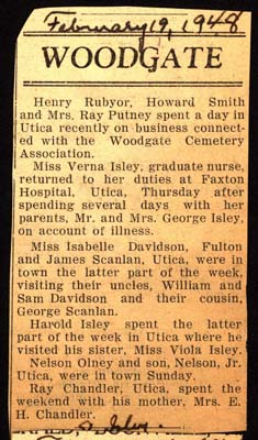 woodgate news february 19 1948