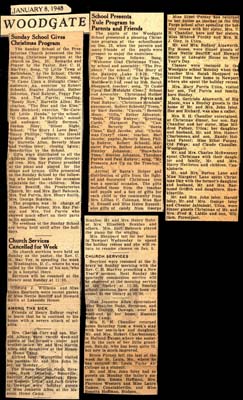woodgate news january 8 1948
