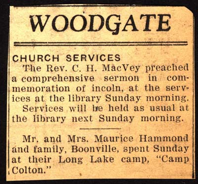 woodgate news misc 1948