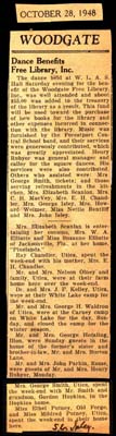 woodgate news october 28 1948