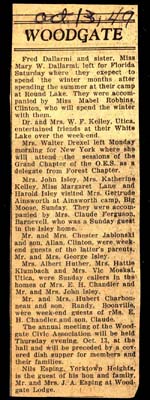 woodgate news october 13 1949
