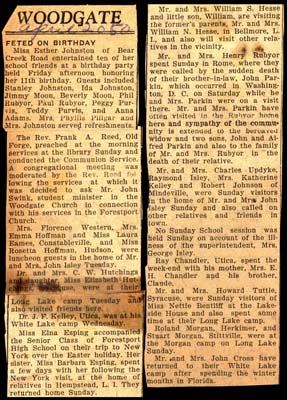 woodgate news april 20 1950