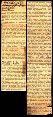 woodgate news august 17 1950