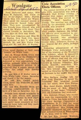 woodgate news october 19 1950