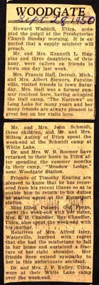 woodgate news september 28 1950