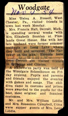 woodgate news november 4 1954