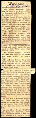 woodgate news october 14 1954