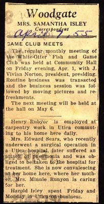 woodgate news april 7 1955