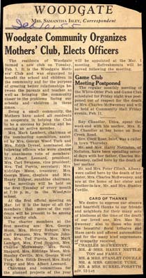 woodgate news february 10 1955